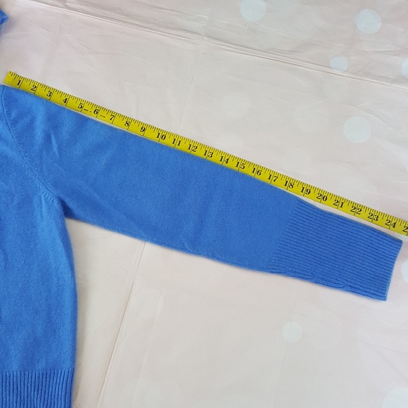 Anne Klein 100% Cashmere Sweater Sz Large - Picture 7 of 8